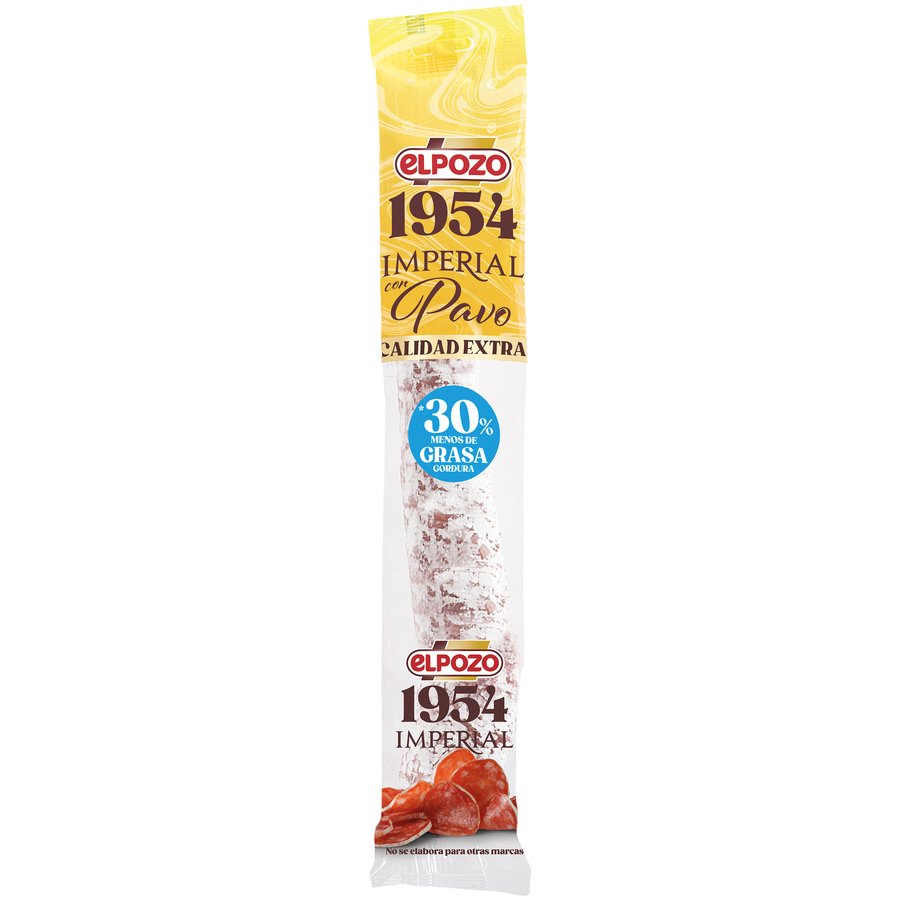Longaniza imperial con pavo ELPOZO 250 g