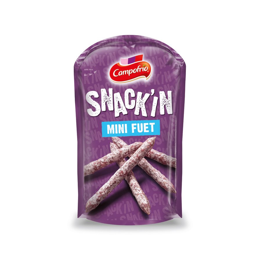 Mini fuets snack'in CAMPOFRIO bolsa 50 g