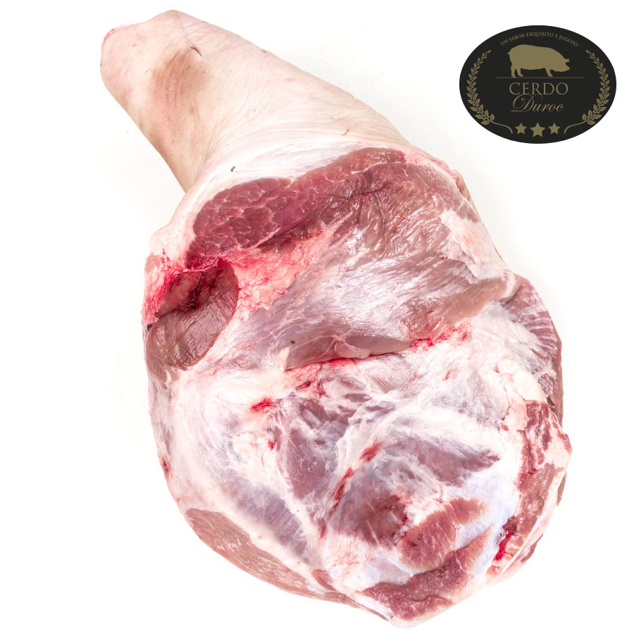 Paleta sin pata de cerdo DUROC kilo