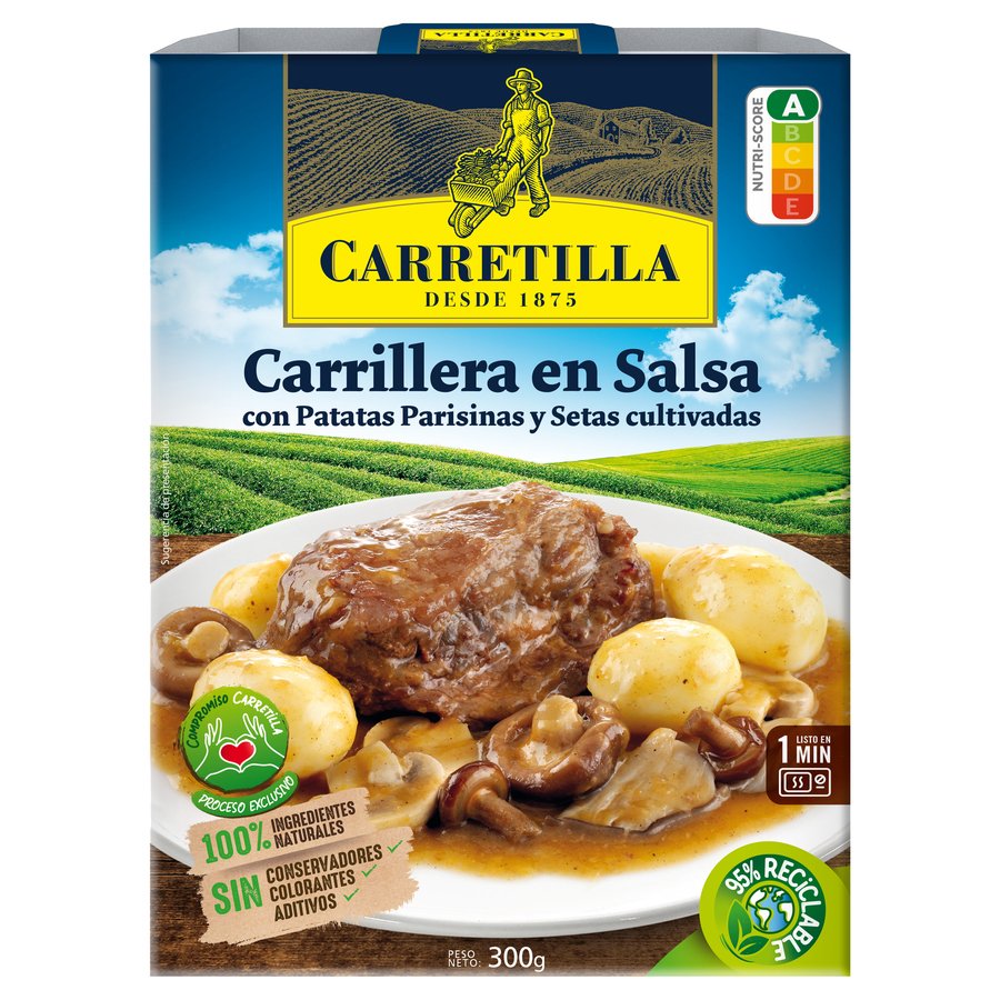 Carrilleras en salsa CARRETILLA 300 g