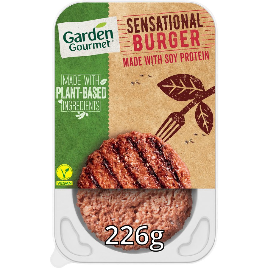Hamburguesa vegetal GARDEN GOURMET Sensacional Burger 226 g