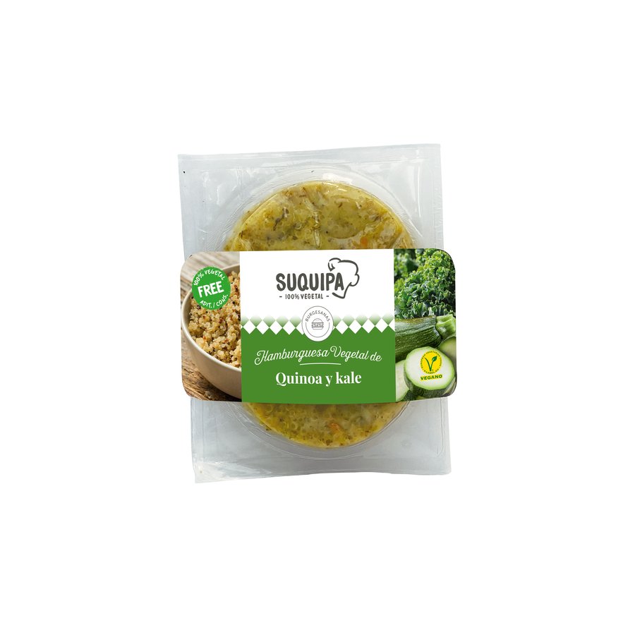 Hamburguesa quinoa/col kale SUQUIPA 2x90 g