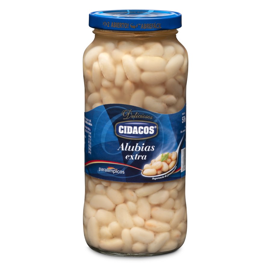 Alubias cocidas CIDACOS tarro 400 g pne