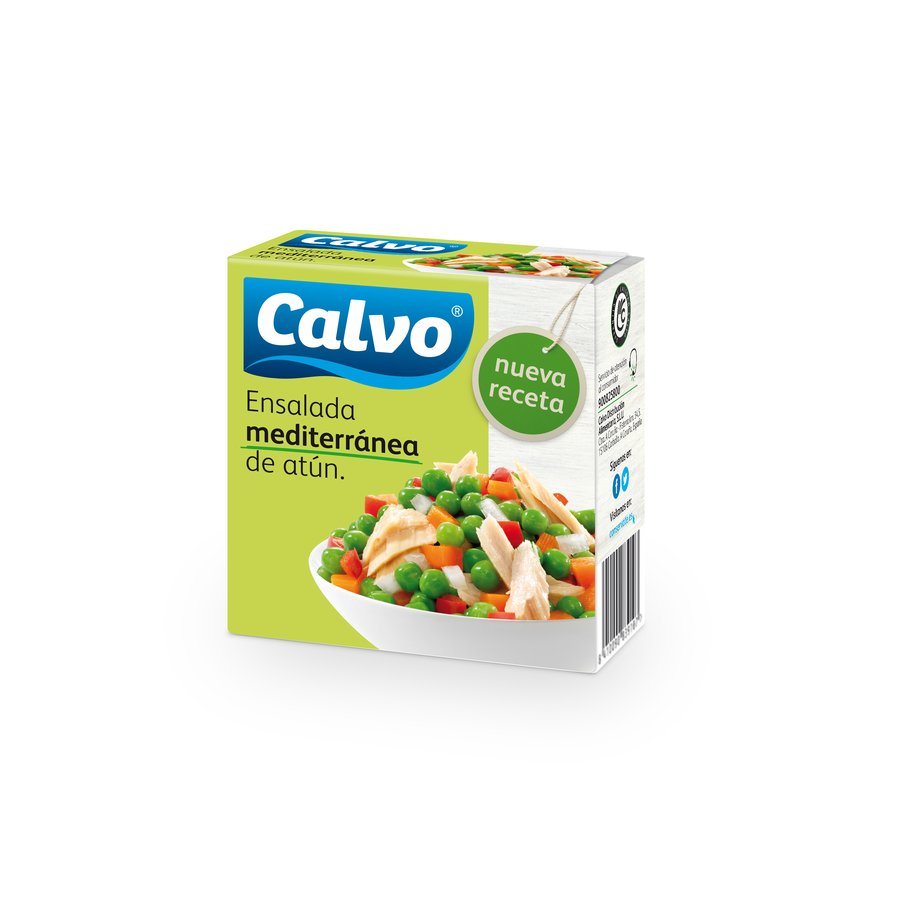 Ensalada mediterránea CALVO 150 g pn.