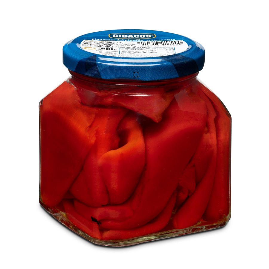 Pimiento piquillo CIDACOS frasco 225 g pne.