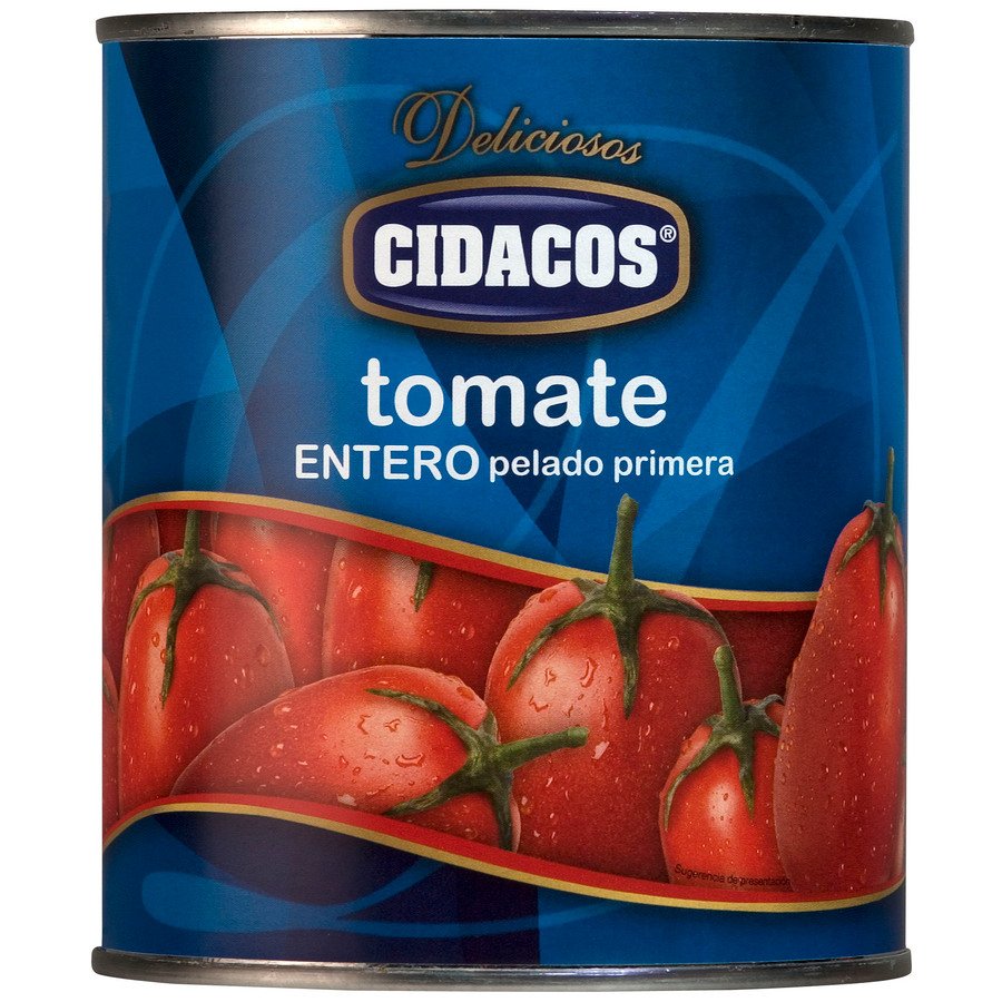 Tomate natural CIDACOS bote 1 kg (480 g pne.)