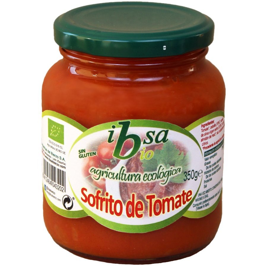 Sofrito de tomate ecológico IBSA bio 350 g