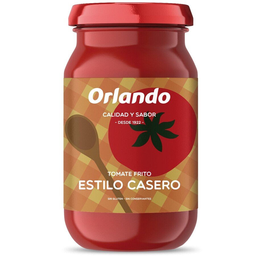 Tomate frito casero ORLANDO frasco 295 g