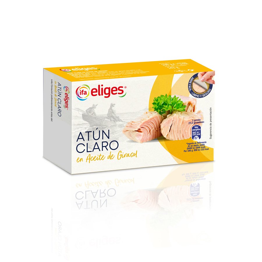 Atún claro aceite girasol IFA ELIGES 190 g pn