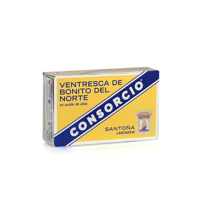 Ventresca bonito norte aceite oliva CONSORCIO 112 g pn.