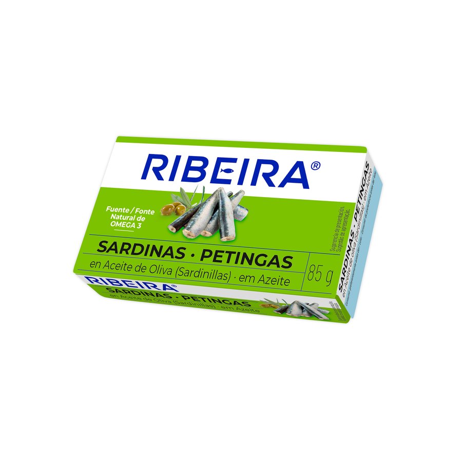Sardinilla en aceite de oliva RIBEIRA 6/10 85 g pn.