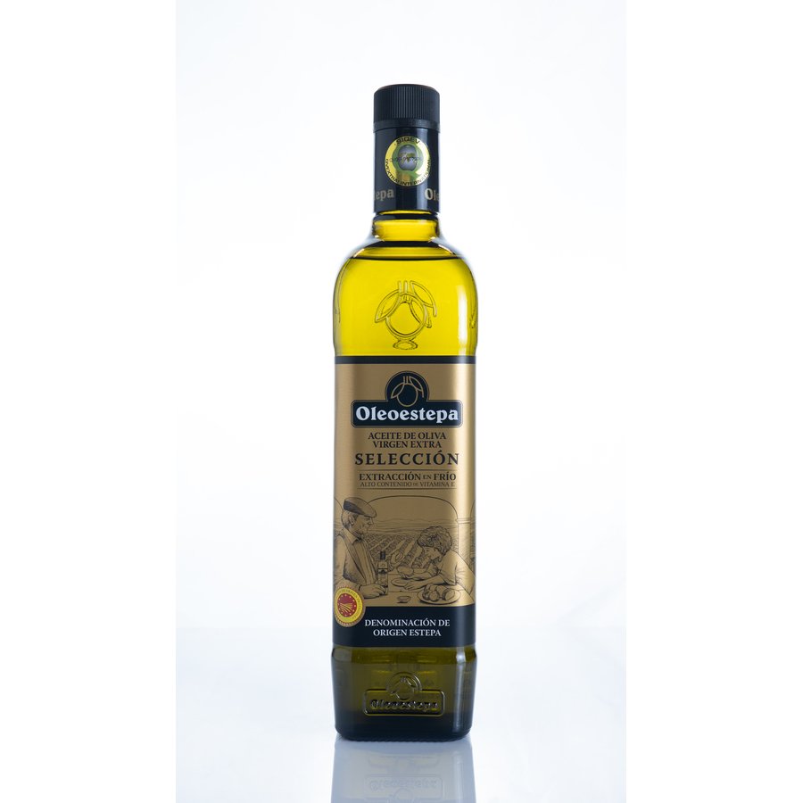 Aceite de oliva virgen extra D.O.Estepa OLEOESTEPA botella 75 cl.
