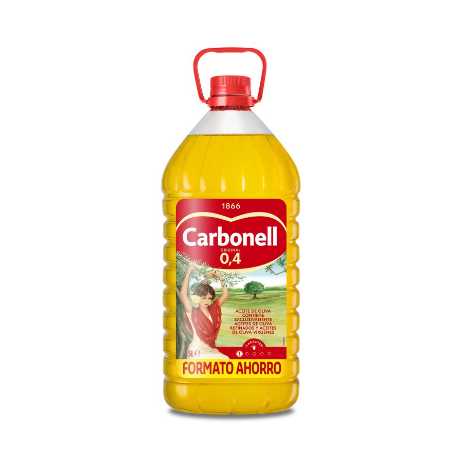Aceite oliva CARBONELL garrafa 5 l
