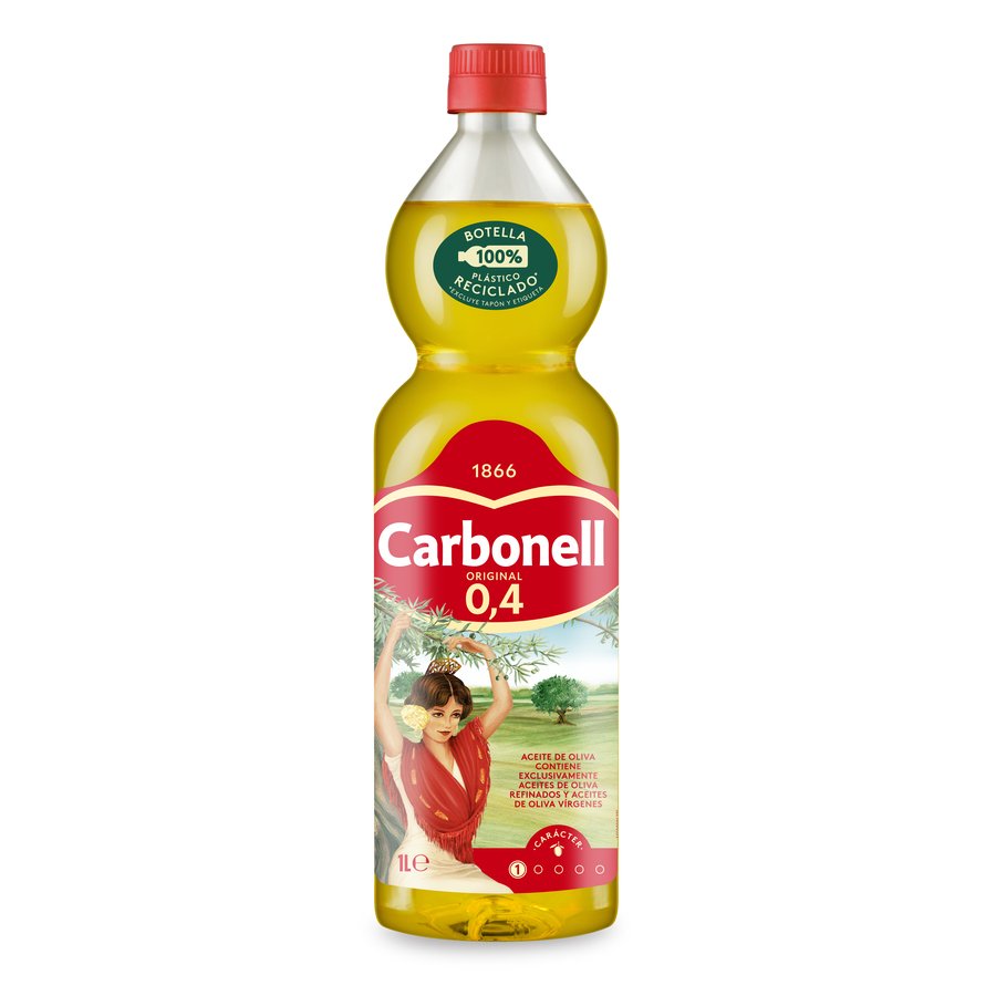 Aceite oliva CARBONELL botella 1 l