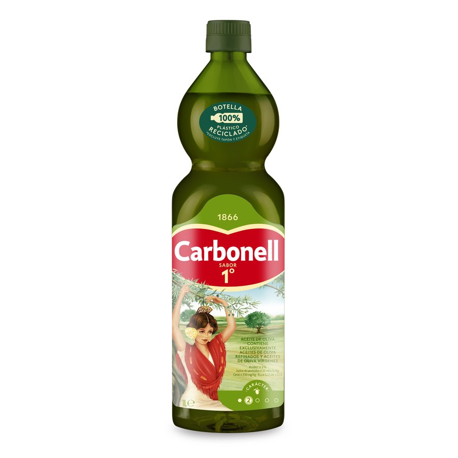 Aceite oliva CARBONELL Sabor botella 1 l