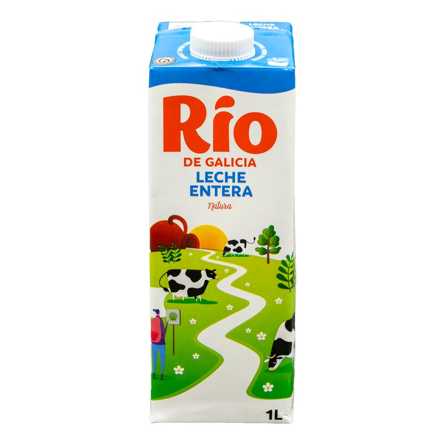 Leche entera RIO brik 1 l.