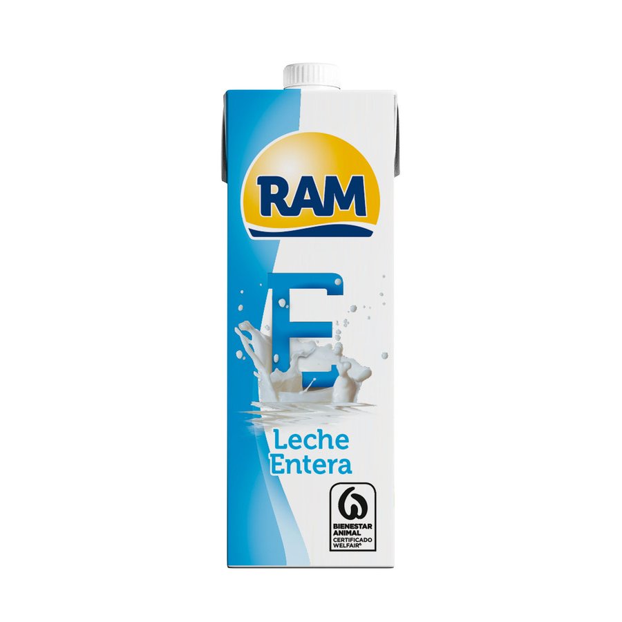 Leche entera RAM brik 1 l