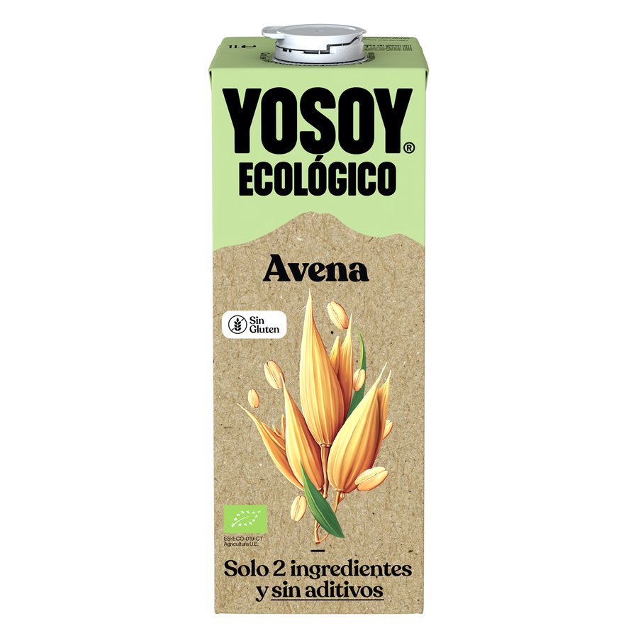 Bebida avena ecológica YOSOY 1 l
