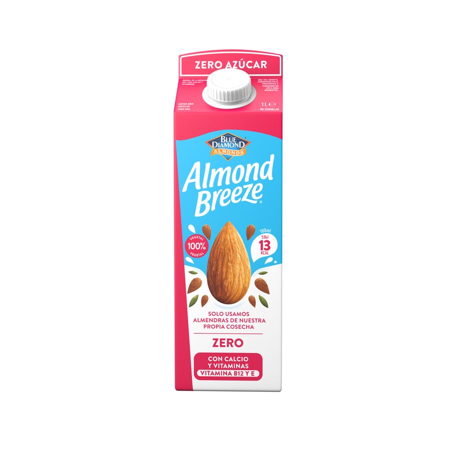 Bebida de almendras ALMOND BREEZE Zero 1 l