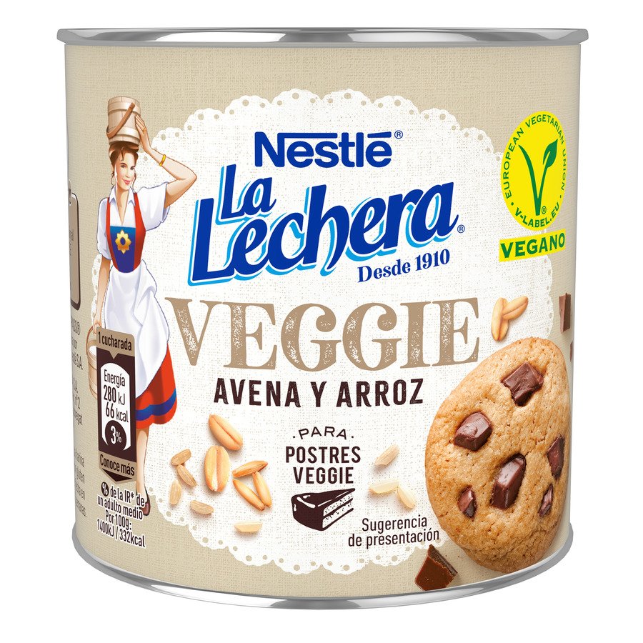 Preparado postres avena-arroz LA LECHERA Veggie 370 g
