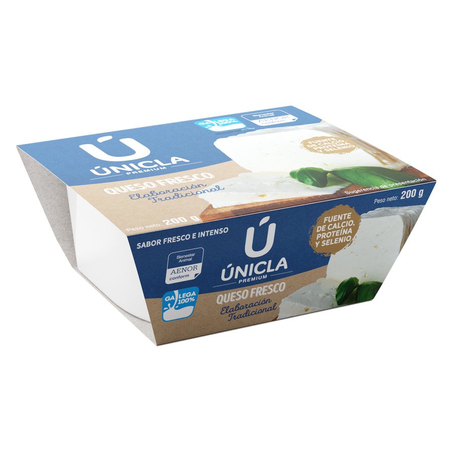 Queso fresco UNICLA tradicional 200 g