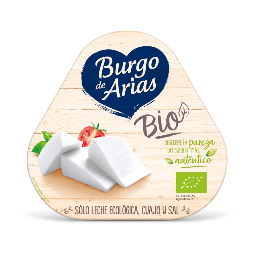 Queso BURGO DE ARIAS bio 3x70 g