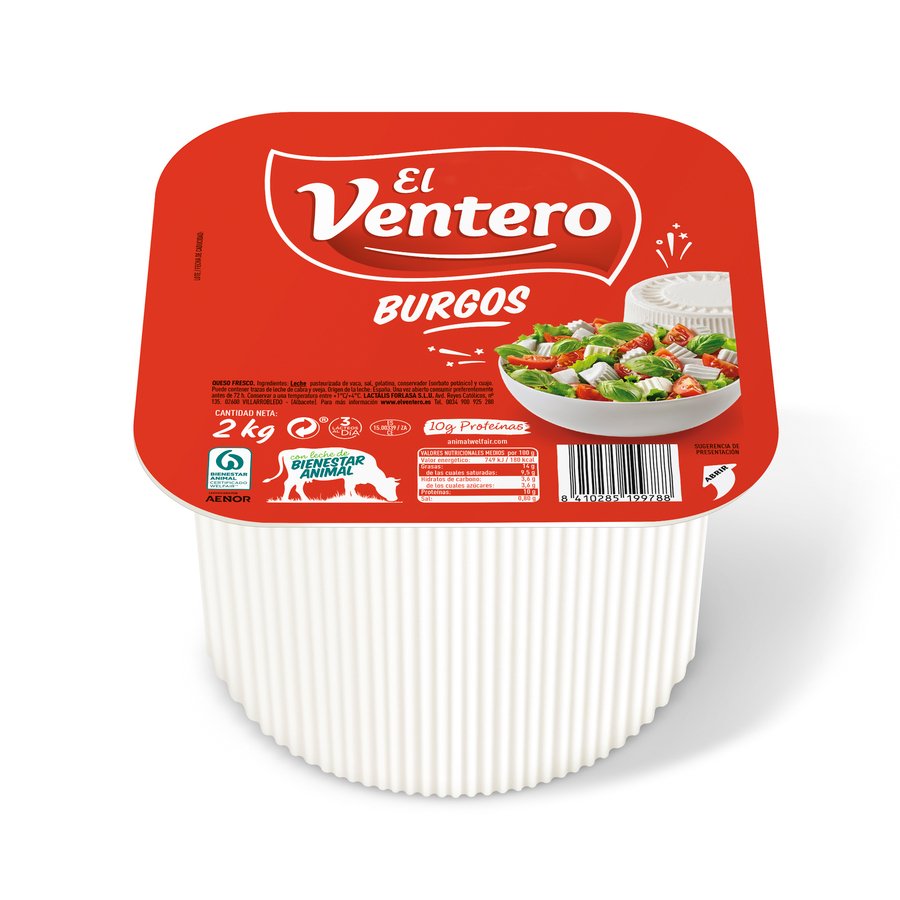 Queso fresco EL VENTERO kilo