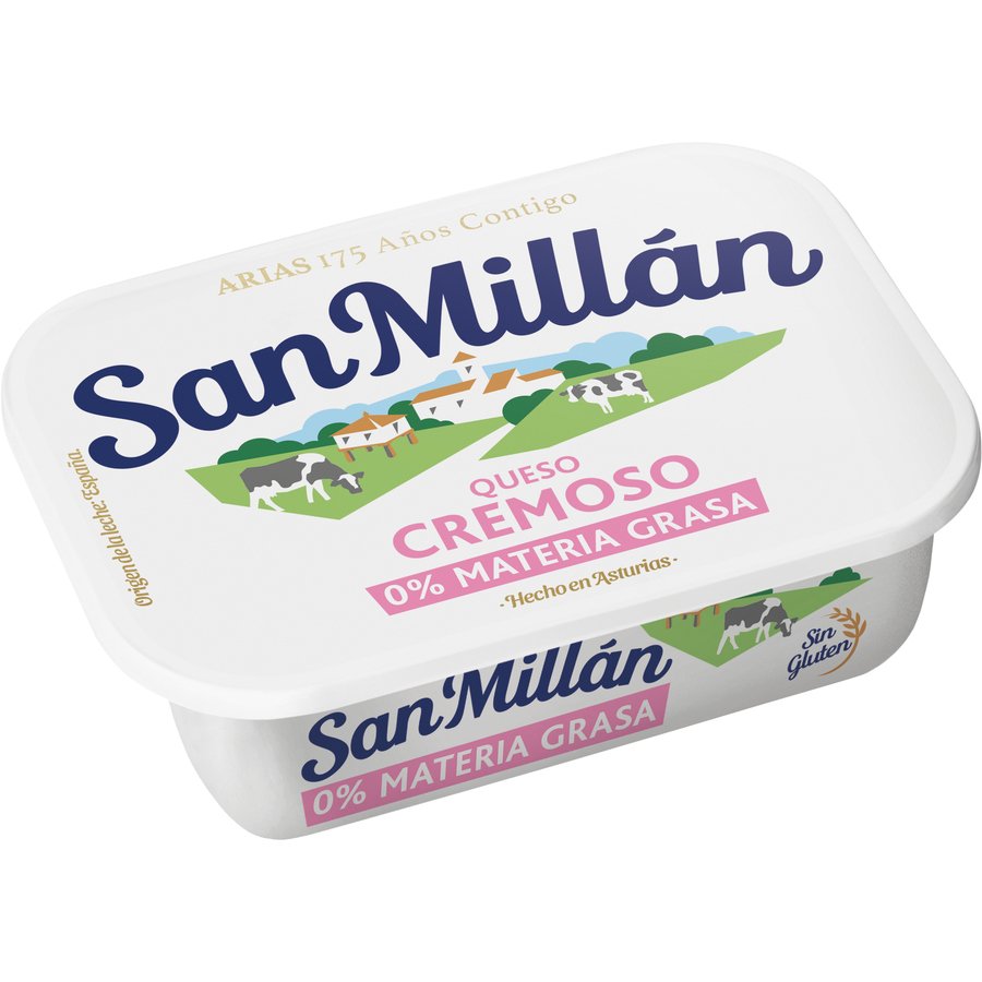 Queso fresco SAN MILLAN 0% tarrina 175 g