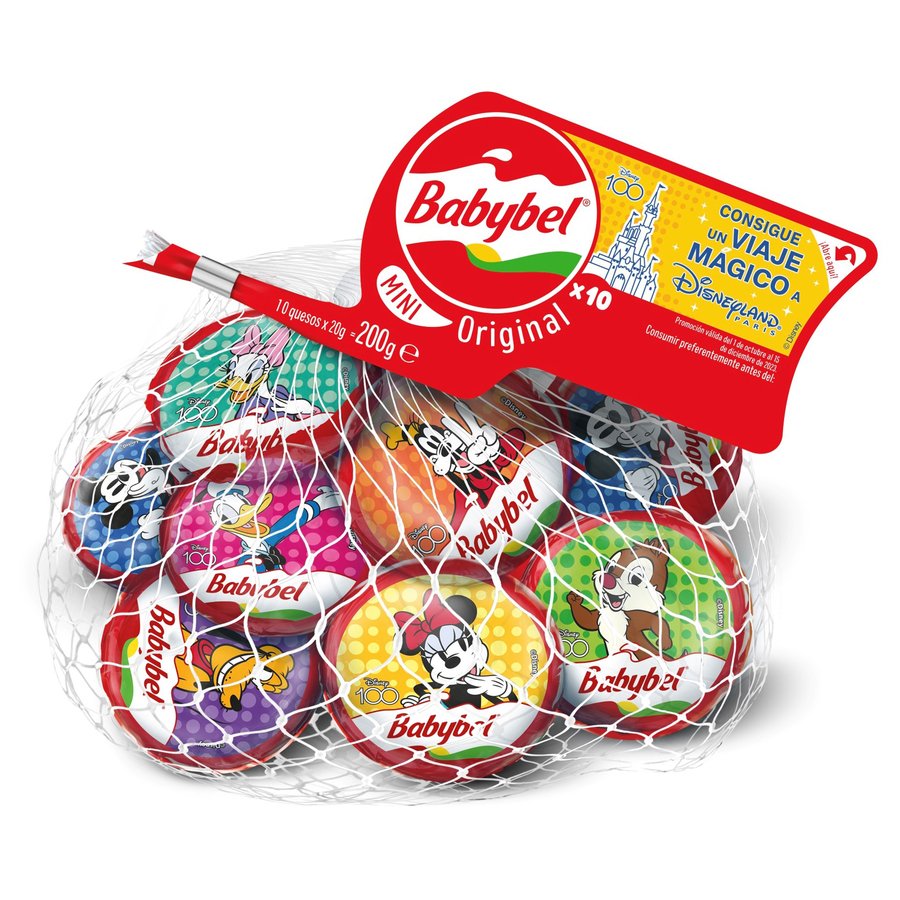 Queso mini BABYBEL malla 10 unidades 200 g