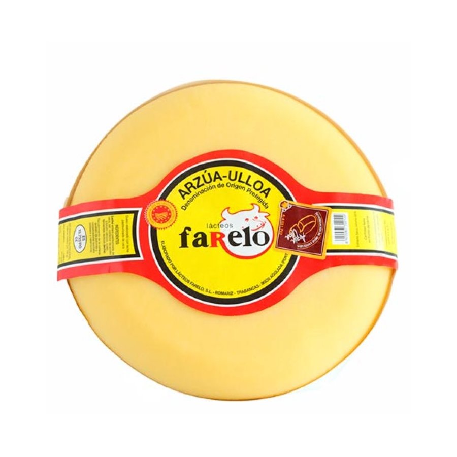 Queso D.O. Arzúa-Ulloa FARELO pieza 800 g