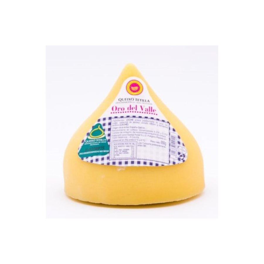 Queixo D.O. tetilla ORO DEL VALLE pieza 650 g