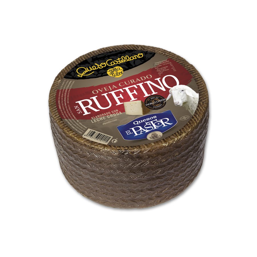 Queso de oveja leche cruda curado EL PASTOR Rufino kilo