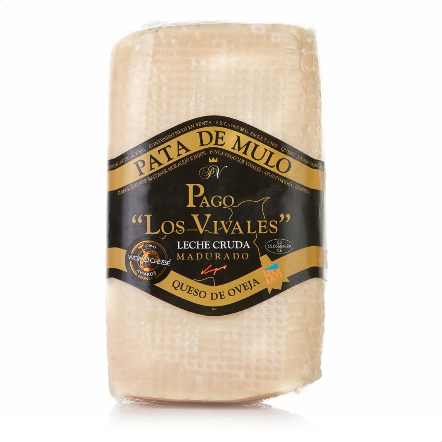 Queso de oveja Pata de Mulo PAGO LOS VIVALES kilo
