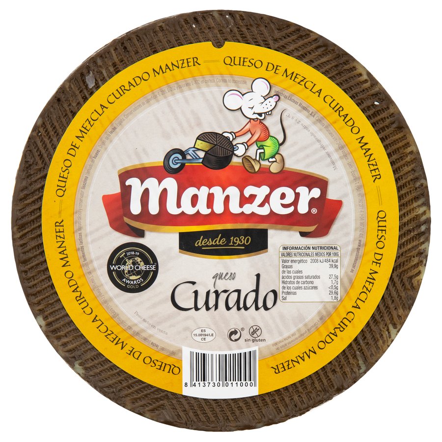 Queso mezcla curado MANZER kilo