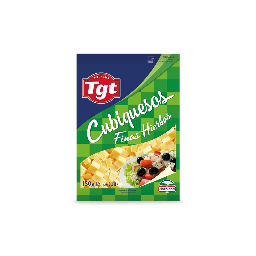 Cubiquesos con hierbas provenzales HOCHLAND bolsa 150 g