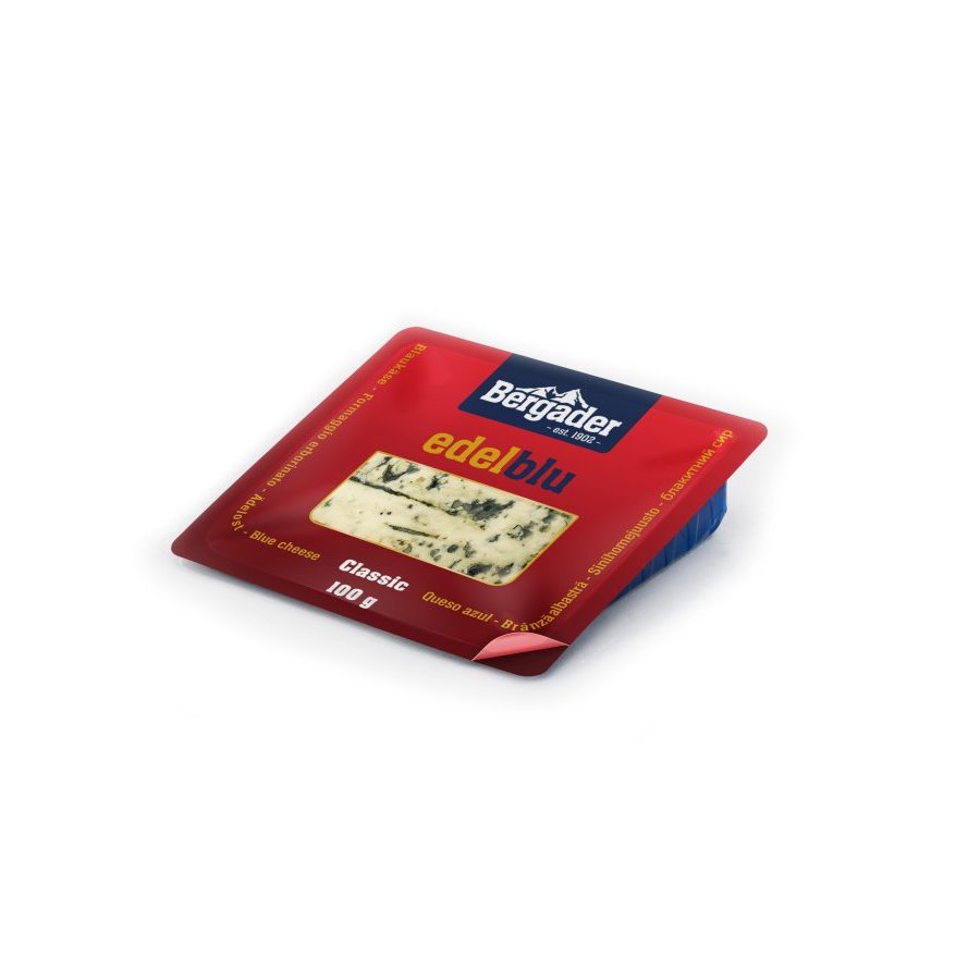 Queso azul BERGADER leche cruda de vaca 100 g