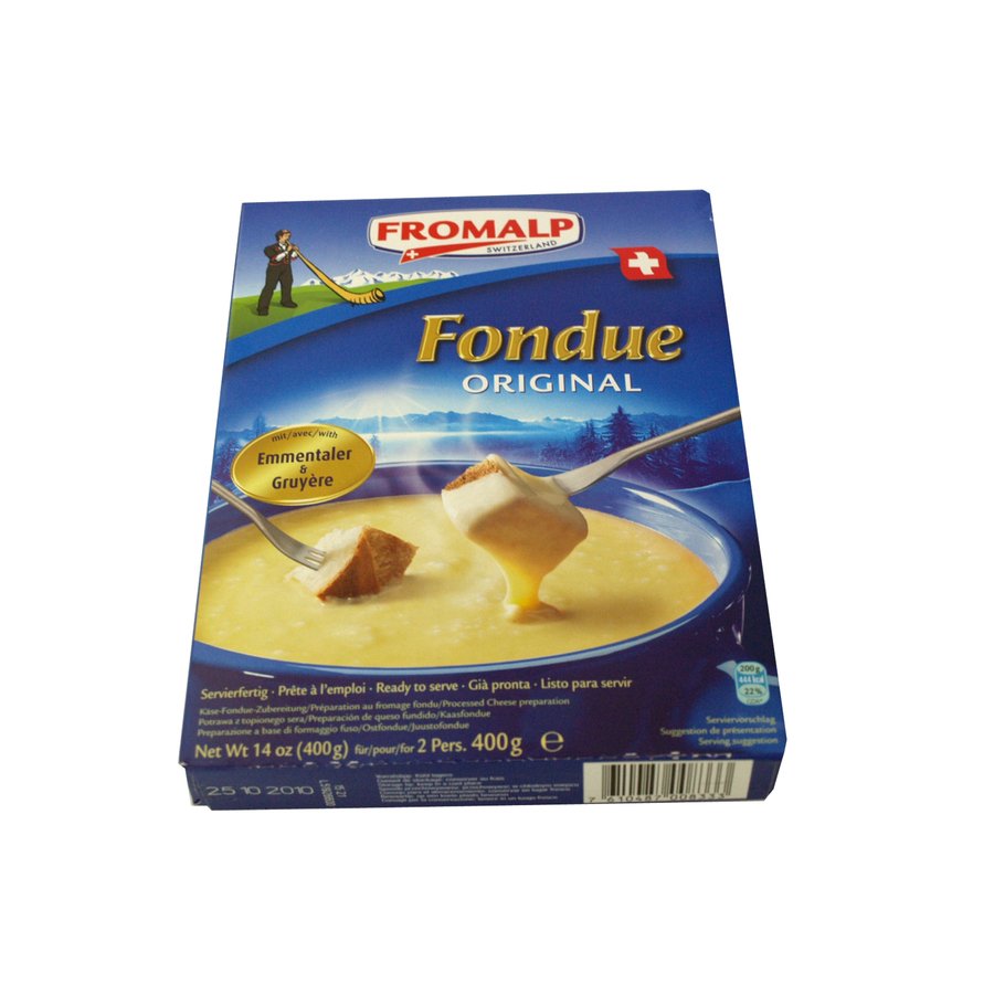Queso suizo FROMALT para fondue original 400 g