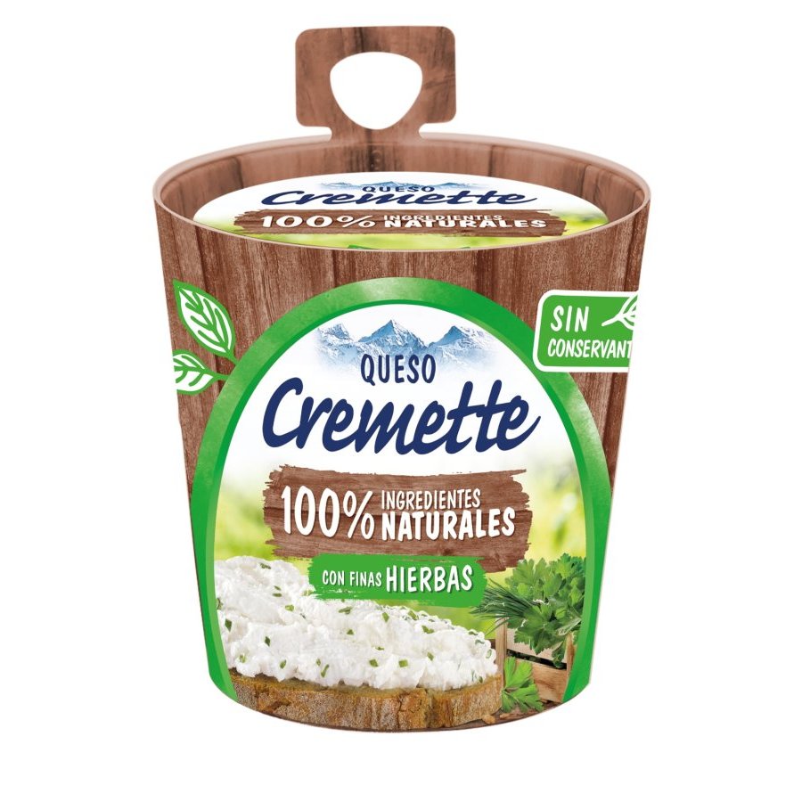 Queso untar CREMETTE finas hierbas 150 g