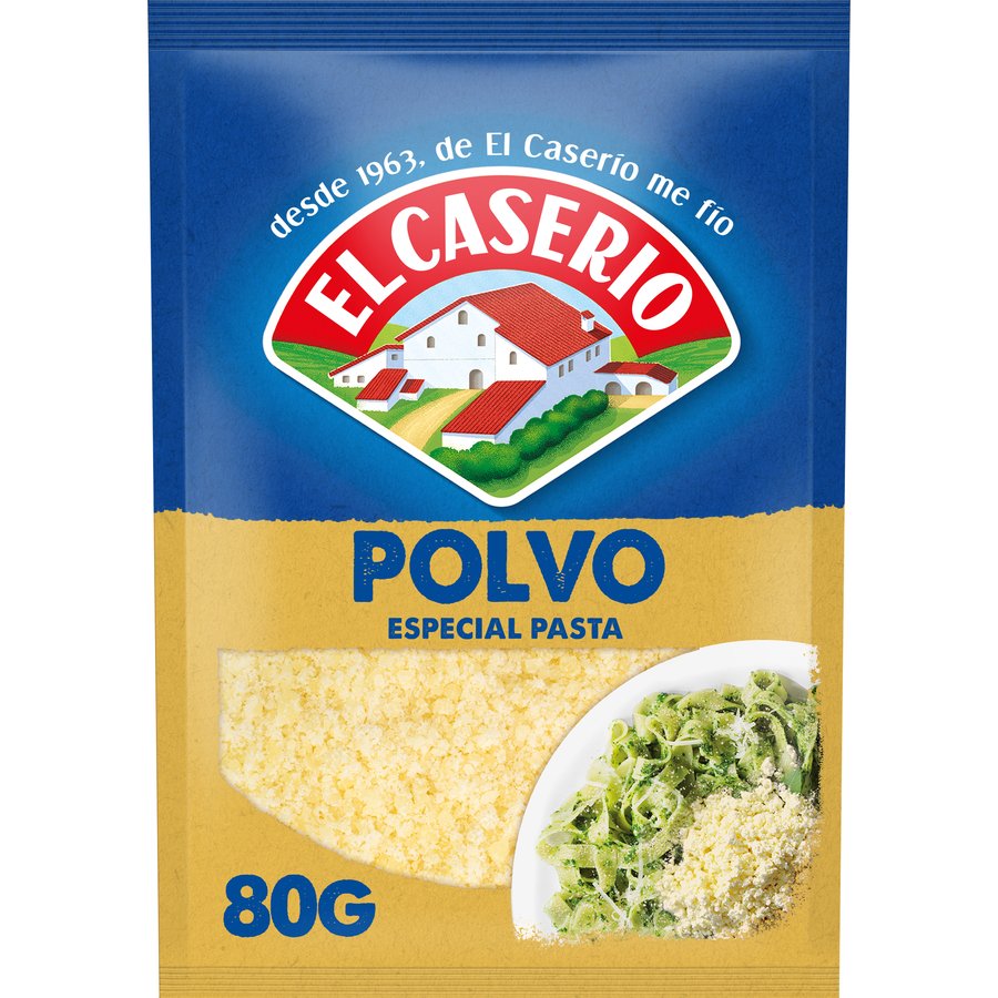 Queso en polvo EL CASERIO especial pasta 80 g