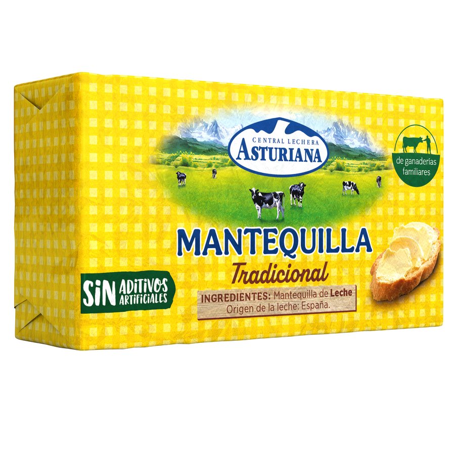 Mantequilla tradicional ASTURIANA 250g
