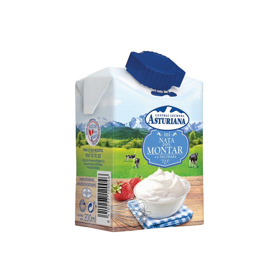 Nata montar C.L.ASTURIANA brik 200 ml