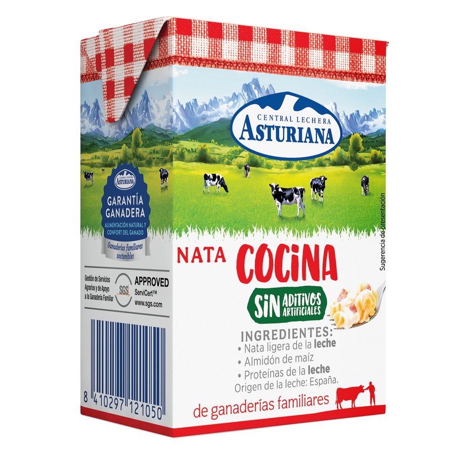 Nata para cocinar C.L.ASTURIANA 200 ml