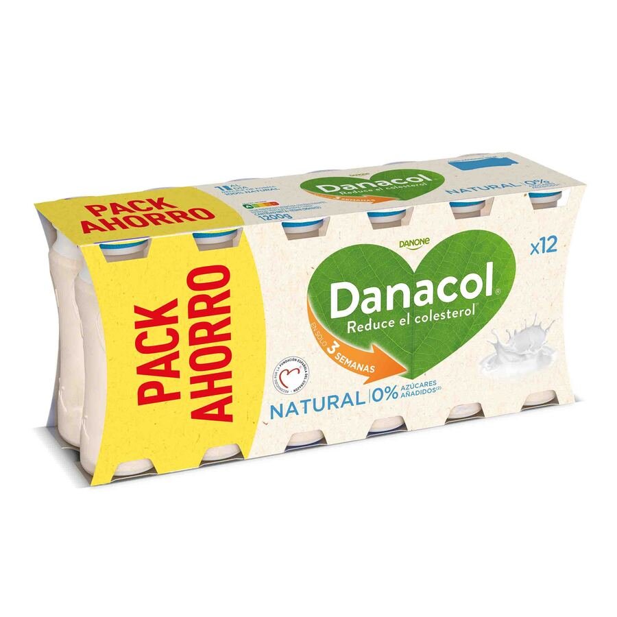 DANACOL DANONE líquido natural pack 12x100 g