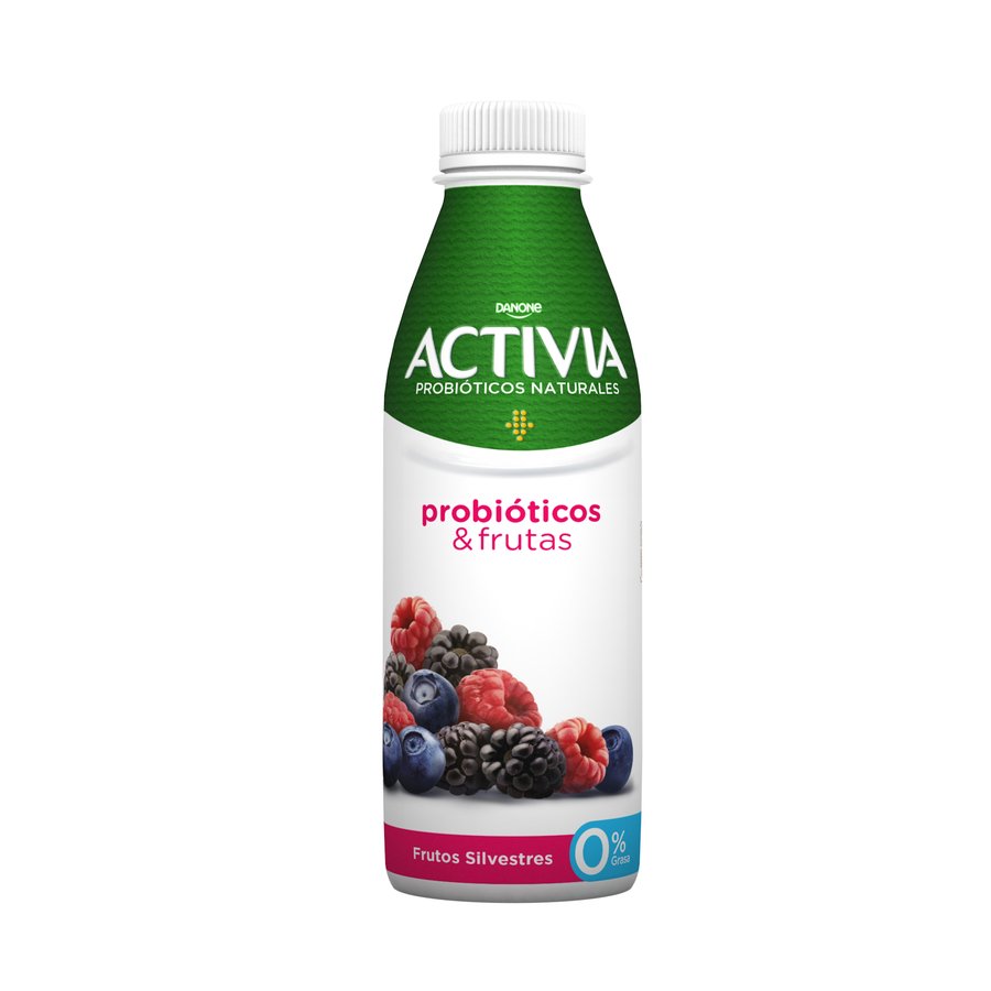 ACTIVIA DANONE beber frutos silvestres 0% 550 g