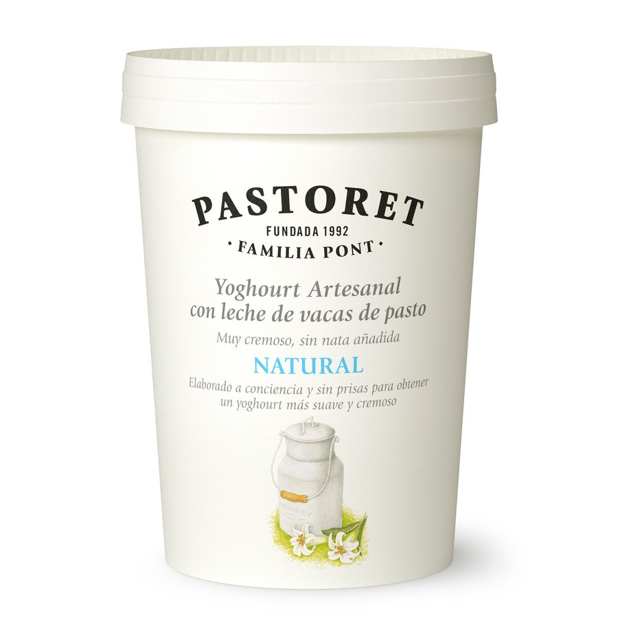 Yogur artesanal natural PASTORET 500g