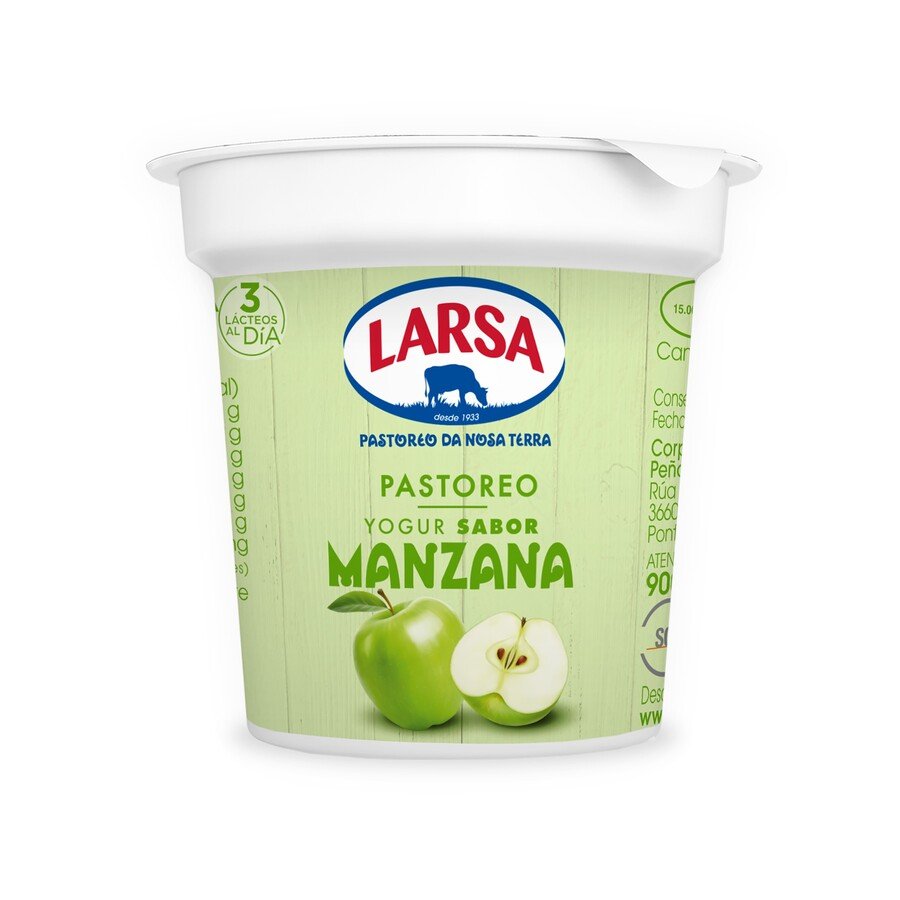 Yogur LARSA sabor manzana 125 g