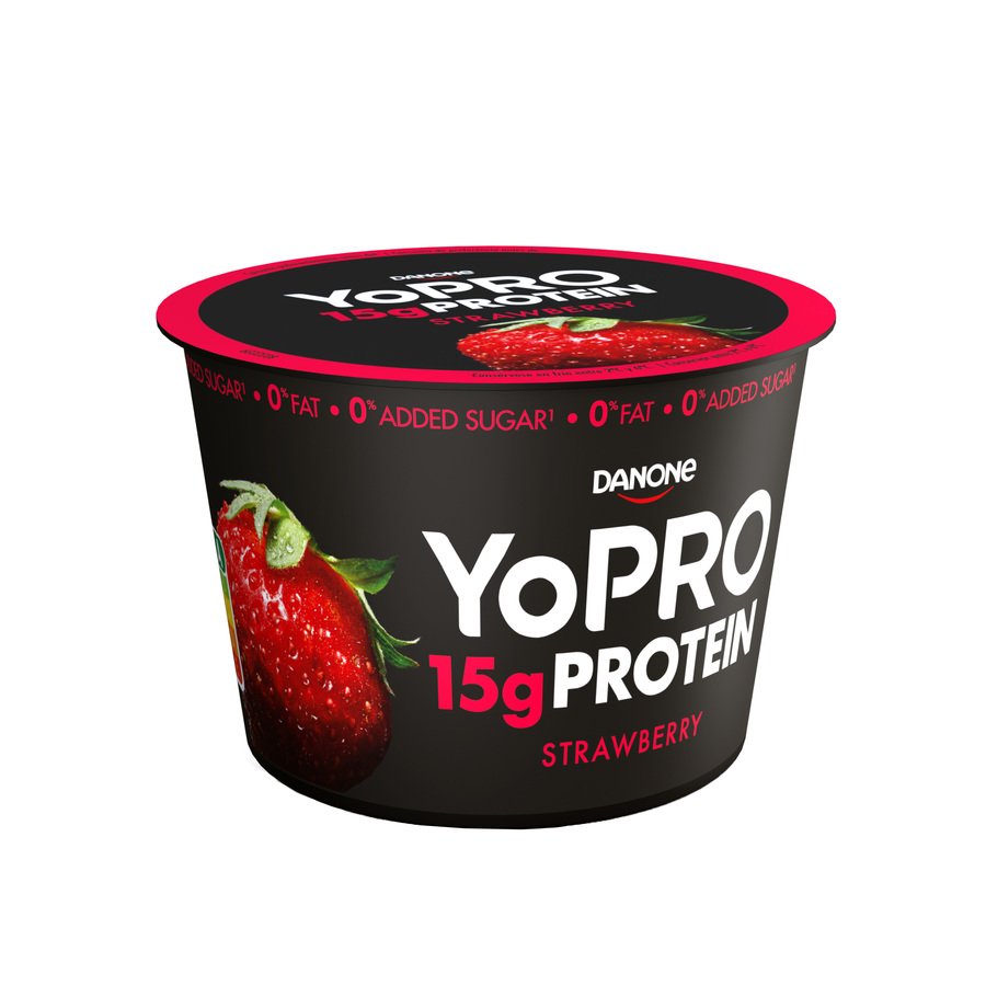 Yogur proteina DANONE YOPRO fresa 160 g