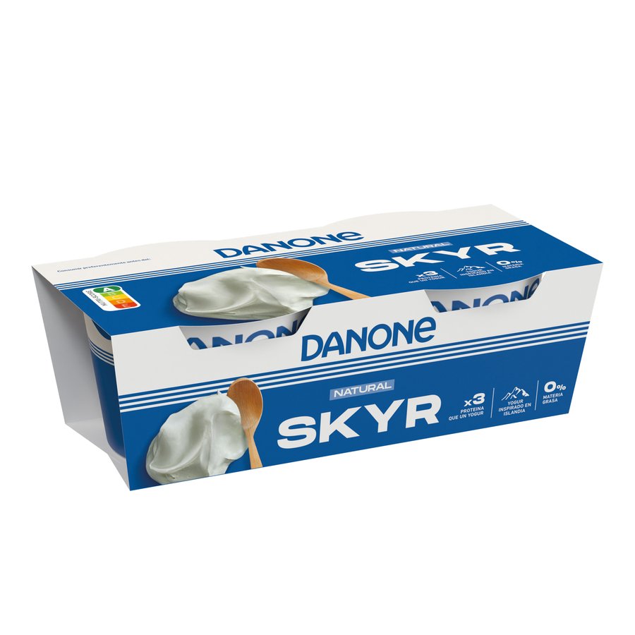 Skyr natural DANONE pack 2x145 g