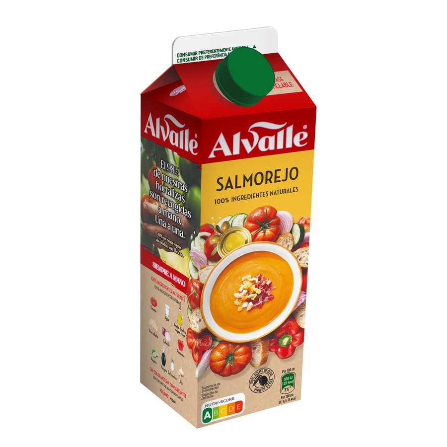 Salmorejo refrigerado ALVALLE 1 l
