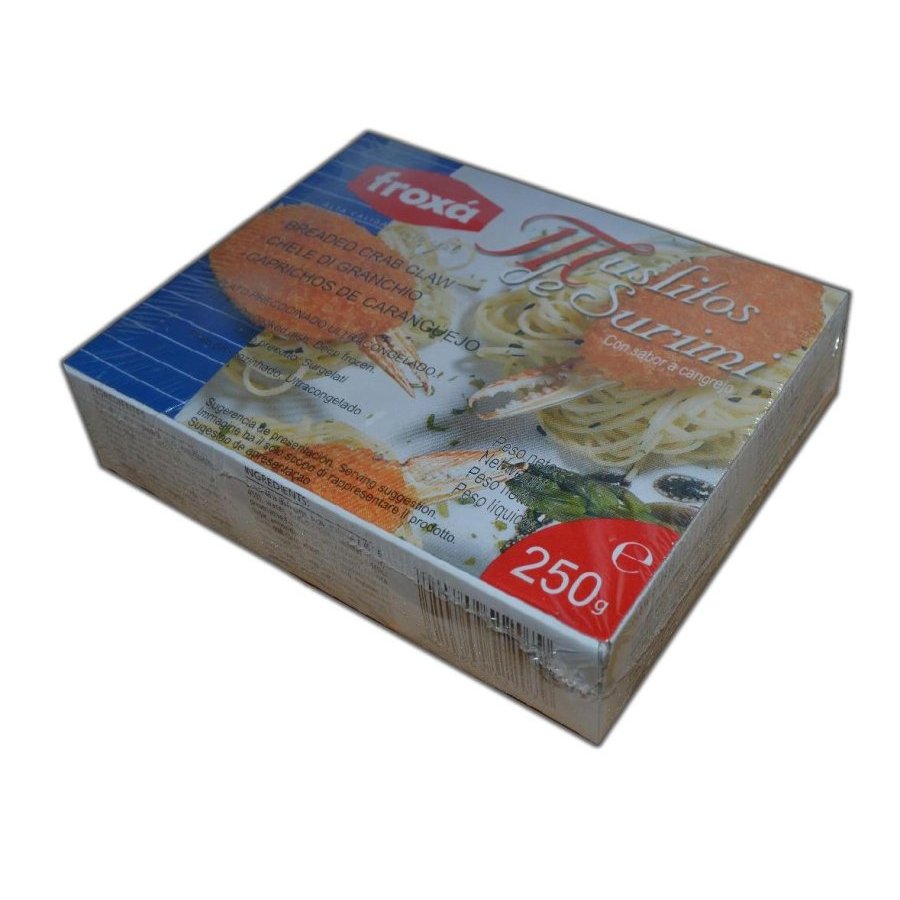 Muslitos de surimi congelados FROXA estuche 250 g